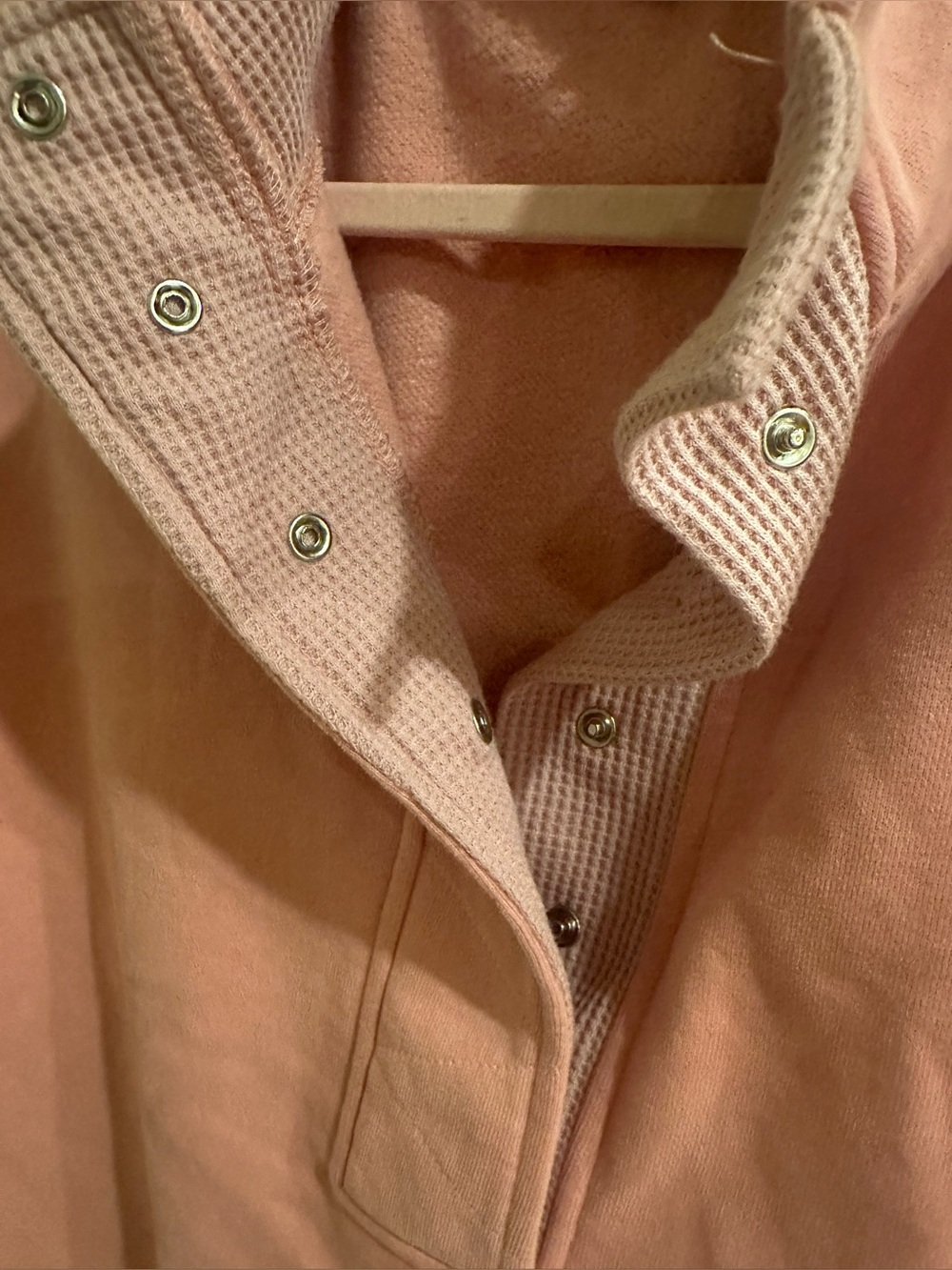 Pink Womens Pull-On Sweatshirt - Picture 3 of 8